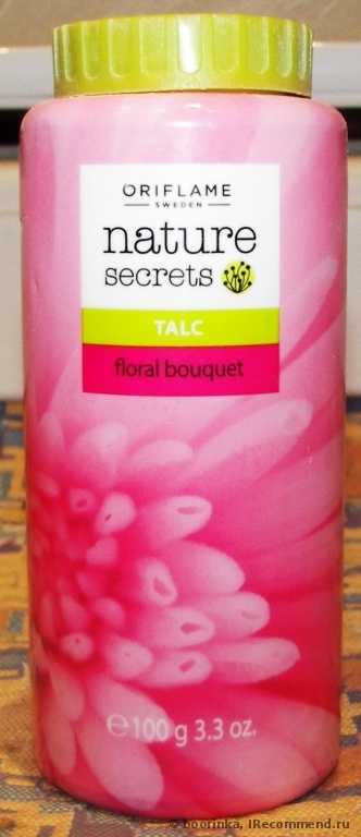 Ароматизированный тальк для тела Oriflame «Цветочный букет» Nature Secrets Talc Floral Bouquet - фото