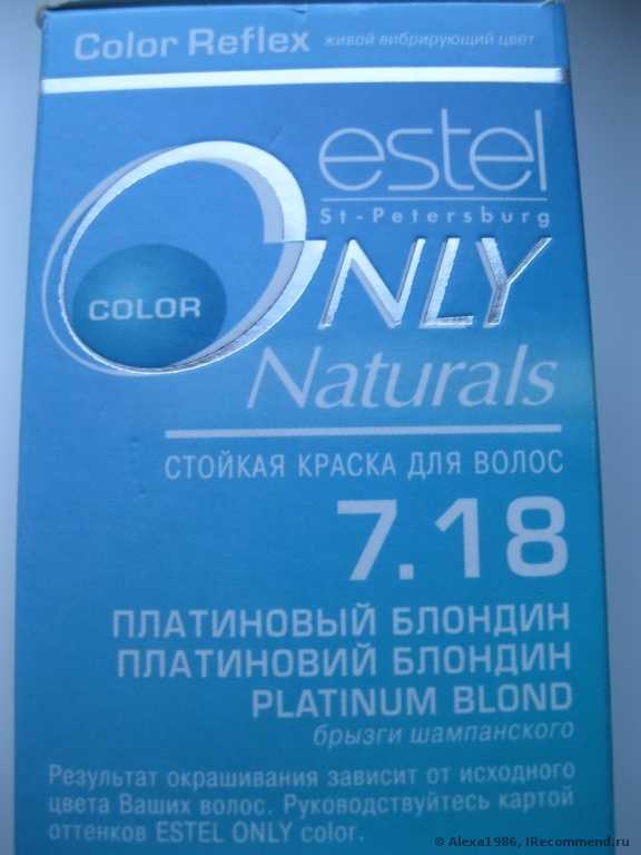 Краска для волос Estel Only Naturals - фото