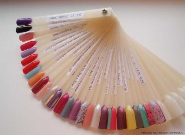 Дисплей для демонстрации лака для ногтей Aliexpress   50 Tips Fan-Shaped Nail Art Display - фото