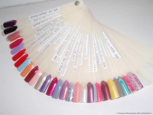 Дисплей для демонстрации лака для ногтей Aliexpress   50 Tips Fan-Shaped Nail Art Display - фото