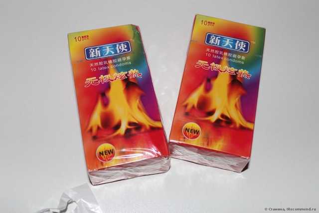 Презервативы Tinydeal 10 x Hot Feel Natural Latex Condoms French letter for Him FNG-11390 - фото