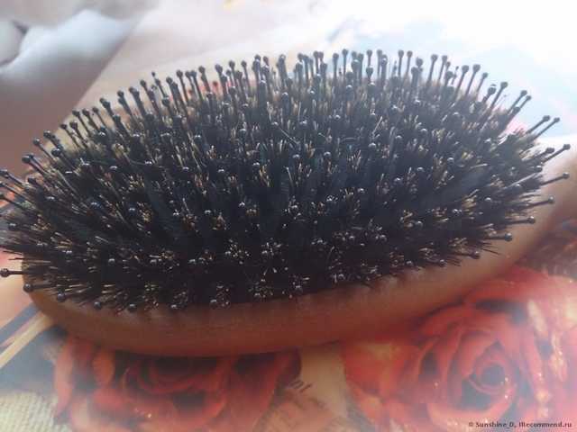 Щетка для волос HairWay Felicity 08177 Щетка на деревянной основе 13-рядная - фото