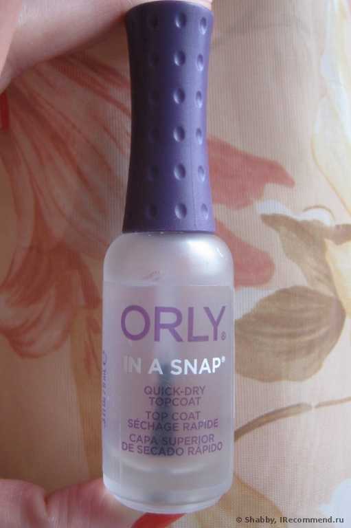 Средство для быстрого высыхания лака  ORLY In A Snap - фото