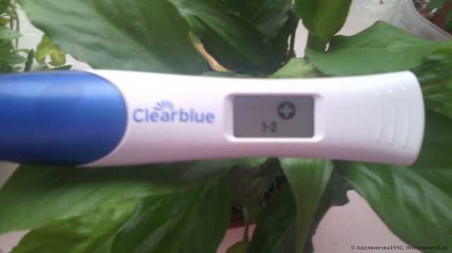 Тесты на беременность  Clearblue c определением срока беременности - фото