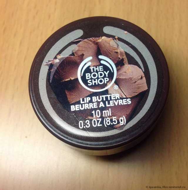 Бальзам для губ The body shop Lip Butter Beurre a Levres ШОКОЛАД - фото