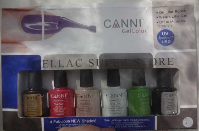 Гель-лак для ногтей Canni Gel Color Polish - фото