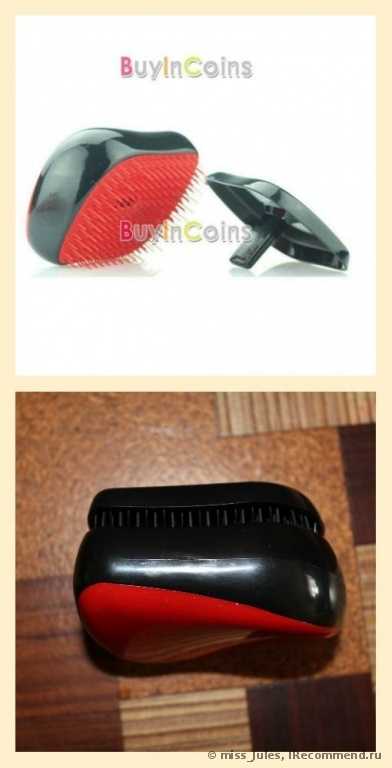 Расческа Buyincoins TANGLE TEEZER Professional Portable Anti-static Tangle Hair Styling Comb Hair Brush - фото