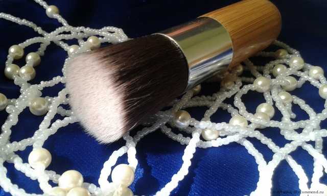 Кисть для нанесения тональной основы Buyincoins Flat Top Buffer Foundation Powder Cosmetic Salon Makeup Brush Basic Brush - фото