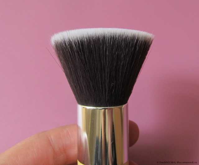 Кисть для нанесения тональной основы Buyincoins Flat Top Buffer Foundation Powder Cosmetic Salon Makeup Brush Basic Brush - фото