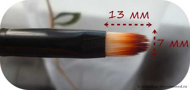 Кисть для макияжа Tinydeal Dual Head Eye Shadow Eyeliner Makeup Brush Cosmetic Applicator Tool Kit Beauty for Lady HBI-149197 - фото