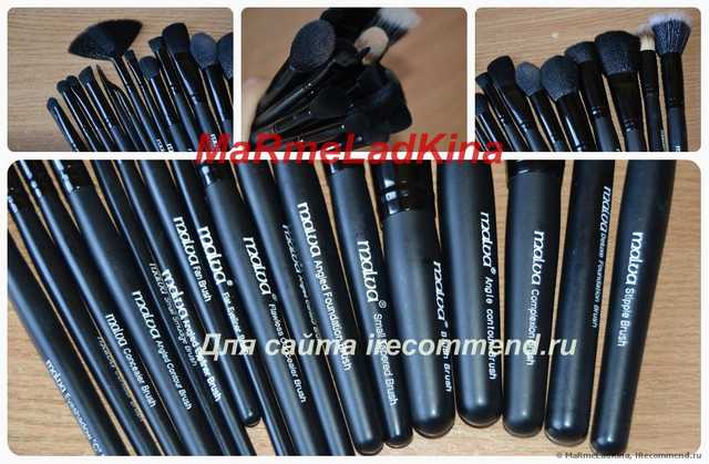 Кисти для макияжа Malva Cosmetics brush - фото