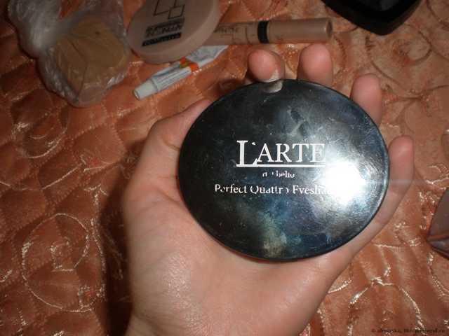 Тени для век L'arte Del bello Perfect Quattro Eyeshadow - фото