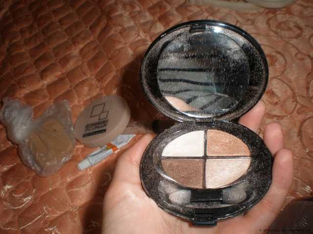 Тени для век L'arte Del bello Perfect Quattro Eyeshadow - фото