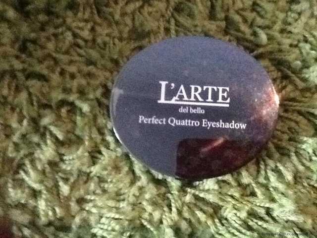 Тени для век L'arte Del bello Perfect Quattro Eyeshadow - фото