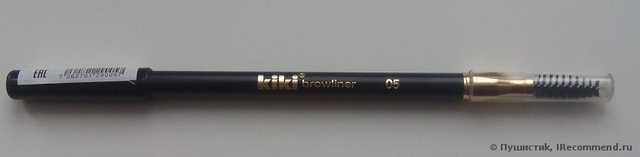Карандаш для бровей Kiki Browliner с щеточкой - фото
