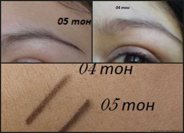 Карандаш для бровей Kiki Browliner с щеточкой - фото