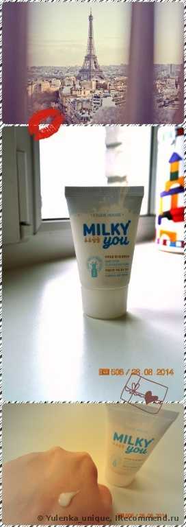 Очищающая пенка для умывания ETUDE HOUSE Milky You One Step Cleansing Foam - фото