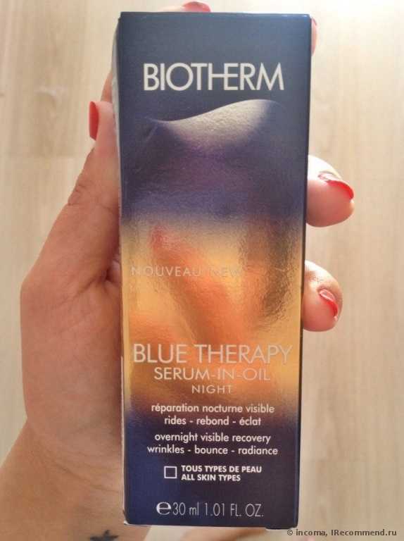 Сыворотка-в-масле Biotherm Blue Therapy Serum-In-Oil Night - фото