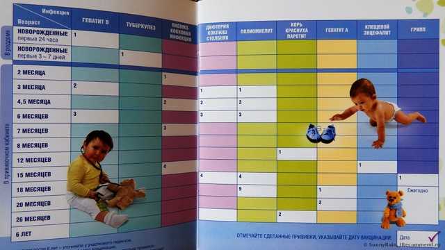 Календарь прививок
