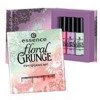Блеск для губ Essence Floral Grunge   mini lipgloss set