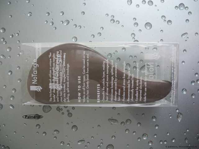Macadamia No Tangle Brush взует любую чесалку;) В отзыве: а Вы знали, что в ней есть часики? Дискриминационная политика производителя. И, конечно же, бой-сравнение Макадамия со всеми известной Tangle Teezer :: Или тот случай, когда длина имеет значение;)