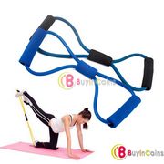 Эспандер Buyincoins  Resistance Bands Tube Workout Exercise for Yoga 8 Type