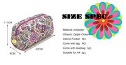 Косметичка Aliexpress H1726 EE PURPLE BROWN floral print Cosmetic case make up case organizer storage bag Косметичка Aliexpress H1726 EE PURPLE BROWN floral print Cosmetic case make up case organizer storage bag