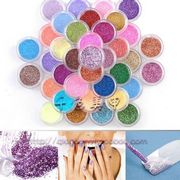 Блестки для дизайна ногтей Aliexpress   3D Nail Art Decoration Glitter Powder