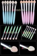 Аппликаторы для теней Buyincoins 6 PCS Eye Shadow Makeup Brushes Sponge Applicator Tool Аппликаторы для теней Buyincoins 6 PCS Eye Shadow Makeup Brushes Sponge Applicator Tool