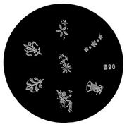 Диск для стемпинга Stamping Nail Art, Plate W Series Диск для стемпинга Stamping Nail Art, Plate W Series