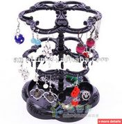 Подставка для бижутерии Aliexpress Three-dimensional rotating jewelry stand double layer earring rack accessories rack Подставка для бижутерии Aliexpress Three-dimensional rotating jewelry stand double layer earring rack accessories rack