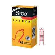 Презервативы Sico RIBBED  с кольцевым рифлением