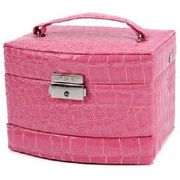 Шкатулка для ювелирных украшений Aliexpress Copy crocodile skin jewel case Шкатулка для ювелирных украшений Aliexpress Copy crocodile skin jewel case