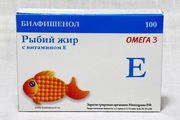 БАД Биафишенол Рыбий жир Омега 3 с витамином Е