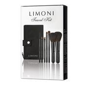 Кисти для макияжа Limoni ДОРОЖНЫЙ НАБОР КИСТЕЙ ДЛЯ МАКИЯЖА TRAVEL KIT Кисти для макияжа Limoni ДОРОЖНЫЙ НАБОР КИСТЕЙ ДЛЯ МАКИЯЖА TRAVEL KIT