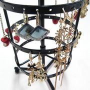 Подставка для бижутерии Aliexpress   72 Holes Metal Earrings Jewelry Display Hanging Stand Holder Show Rack Hanger