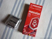 Презервативы M.P.I. Pharmaceutica, Германия masculan classic XXL black