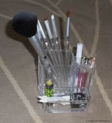 Акриловый органайзер для кистей и косметики PUEEN Acrylic Makeup Brush and Cosmetic Holder Акриловый органайзер для кистей и косметики PUEEN Acrylic Makeup Brush and Cosmetic Holder