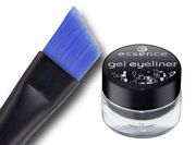 Кисть для гелевой подводки Essence Gel eyeliner brush / Скошенная