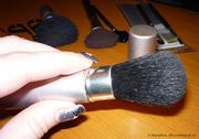 Кисть для пудры QVS выкручивающаяся из натуральной щетины «Retractable Powder Brush» Кисть для пудры QVS выкручивающаяся из натуральной щетины «Retractable Powder Brush»