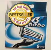 Лезвия для станка Aliexpress Free Shipping 8pcs for 1pack razor TURBO blade men sharpener shaving razors series blades Russian & Europe & US Retail packaging Лезвия для станка Aliexpress Free Shipping 8pcs for 1pack razor TURBO blade men sharpener shaving razors series blades Russian & Europe & US Retail packaging