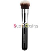 Кисть для лица Buyincoins Rounded Soft Synthetic Large Cosmetic Blending Foundation Makeup Brush Кисть для лица Buyincoins Rounded Soft Synthetic Large Cosmetic Blending Foundation Makeup Brush