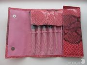 Кисти для макияжа Aliexpress 15PCS Makeup Brushes Tools Cosmetic Brush Set Eyebrow Comb with Roll up Snake Pattern Bag Кисти для макияжа Aliexpress 15PCS Makeup Brushes Tools Cosmetic Brush Set Eyebrow Comb with Roll up Snake Pattern Bag