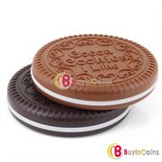 Зеркальце   Cute Cookie Shaped Design Mirror Makeup Chocolate Comb