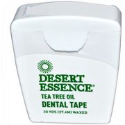Зубная нить Desert Essence Tea Tree Oil Dental Floss, Waxed