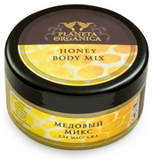 Масло для массажа  Planeta Organica  Honey body mix Медовый микс для массажа