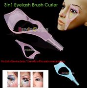 Инструмент для окрашивания ресниц Buyincoins 3 in 1 Mascara Eyelash Brush Curler Lash Comb Cosmetic Инструмент для окрашивания ресниц Buyincoins 3 in 1 Mascara Eyelash Brush Curler Lash Comb Cosmetic