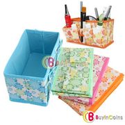 Коробка Buyincoins Folding Make Up Cosmetic Storage Box Container Bag Case Коробка Buyincoins Folding Make Up Cosmetic Storage Box Container Bag Case