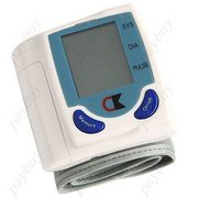 Тонометр автоматический TinyDeal Portable Automatic Wrist Arm Cuff Blood Pressure Pulse Meter Monitor with Digital LCD Screen HHE-5347 Тонометр автоматический TinyDeal Portable Automatic Wrist Arm Cuff Blood Pressure Pulse Meter Monitor with Digital LCD Screen HHE-5347