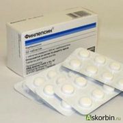 Таблетки  Финлепсин (карбамазепин 200 мг)